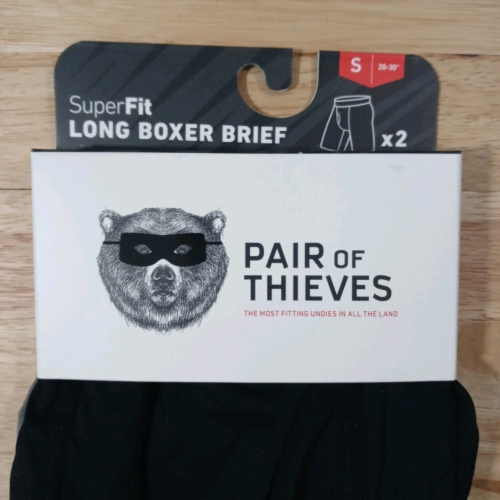Pair of Thieves Men Long Boxer Briefs MP1 - Picture 3 of 5